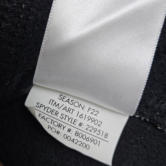 Spyder Gait Men 1/2 Zip Sweater Jacket XXL Gray Black Knit Outdoor Fleece 229518 - Picture 14 of 15